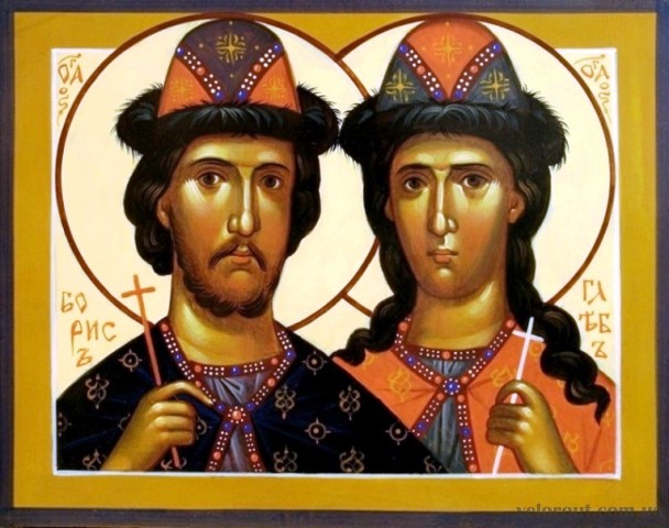 Борис и Глеб стали первыми русскими святыми, канонизированными Русской и Константинопольской Церковью