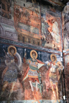 Фрески Печского монастыря