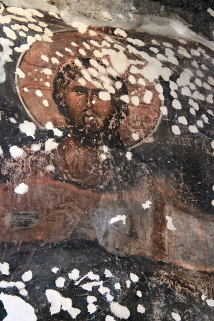Фреска Спасского храма в Призрене