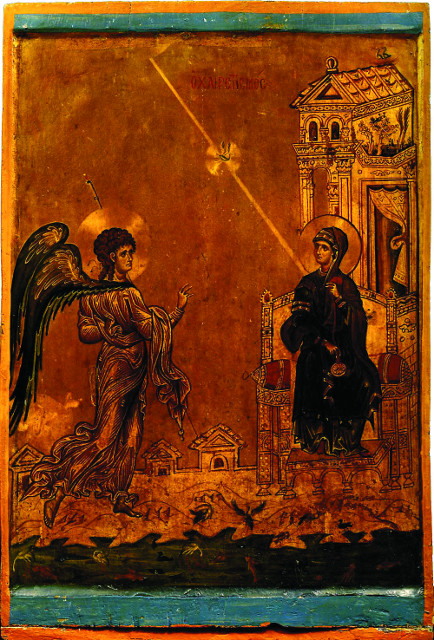 Икона "Благовещение". XII век
