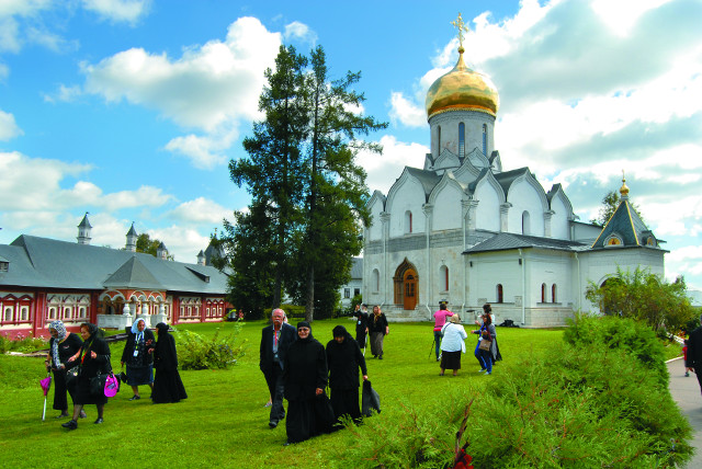 В монастыре Саввы Сторожевского