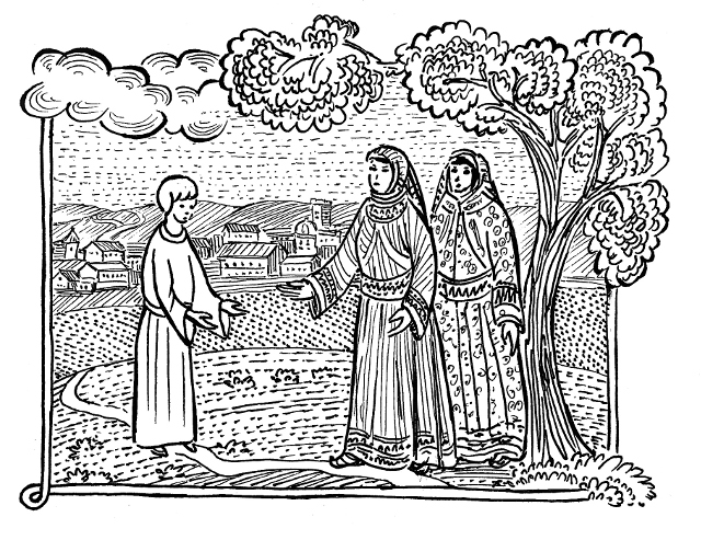 По дороге Афанасий встретил двух турчанок. Женщины проявили к нему участие и… предложили отречься от Христа