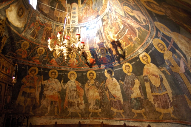 Фрески монастыря Святой Троицы
