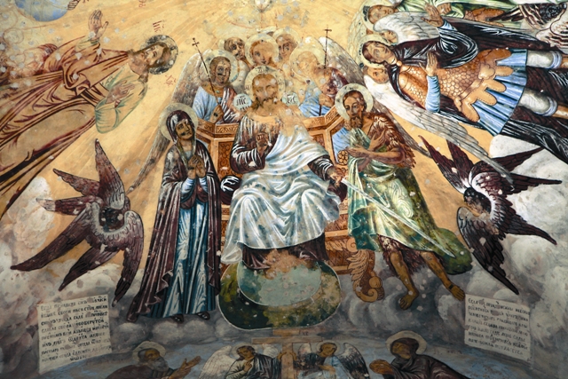 Фрески Свято-Троицкого Александра Свирского мужского монастыря