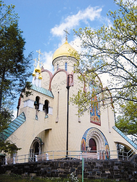 Храм-памятник святому князю Владимиру в г. Джексон,  штат Нью-Йорк