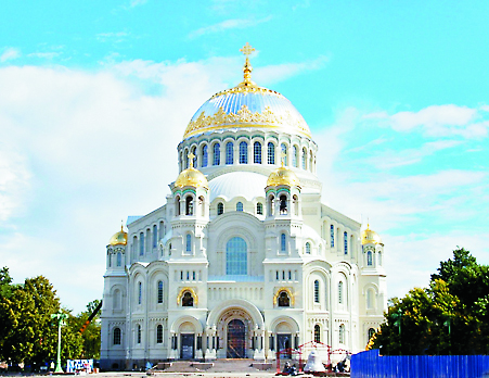 Ресин участвовал в реконструкции великолепного Кронштадтского собора